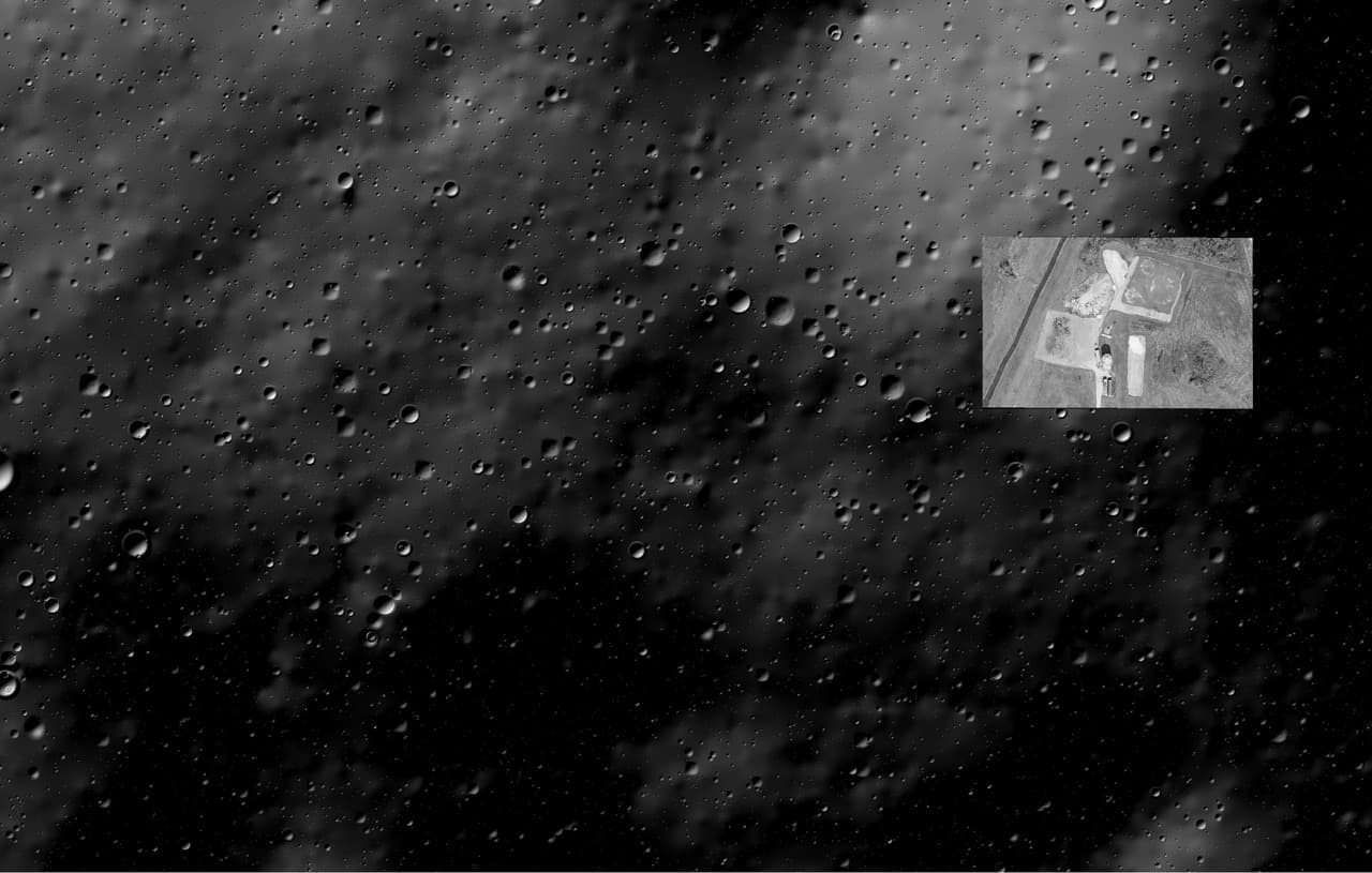 Moon surface